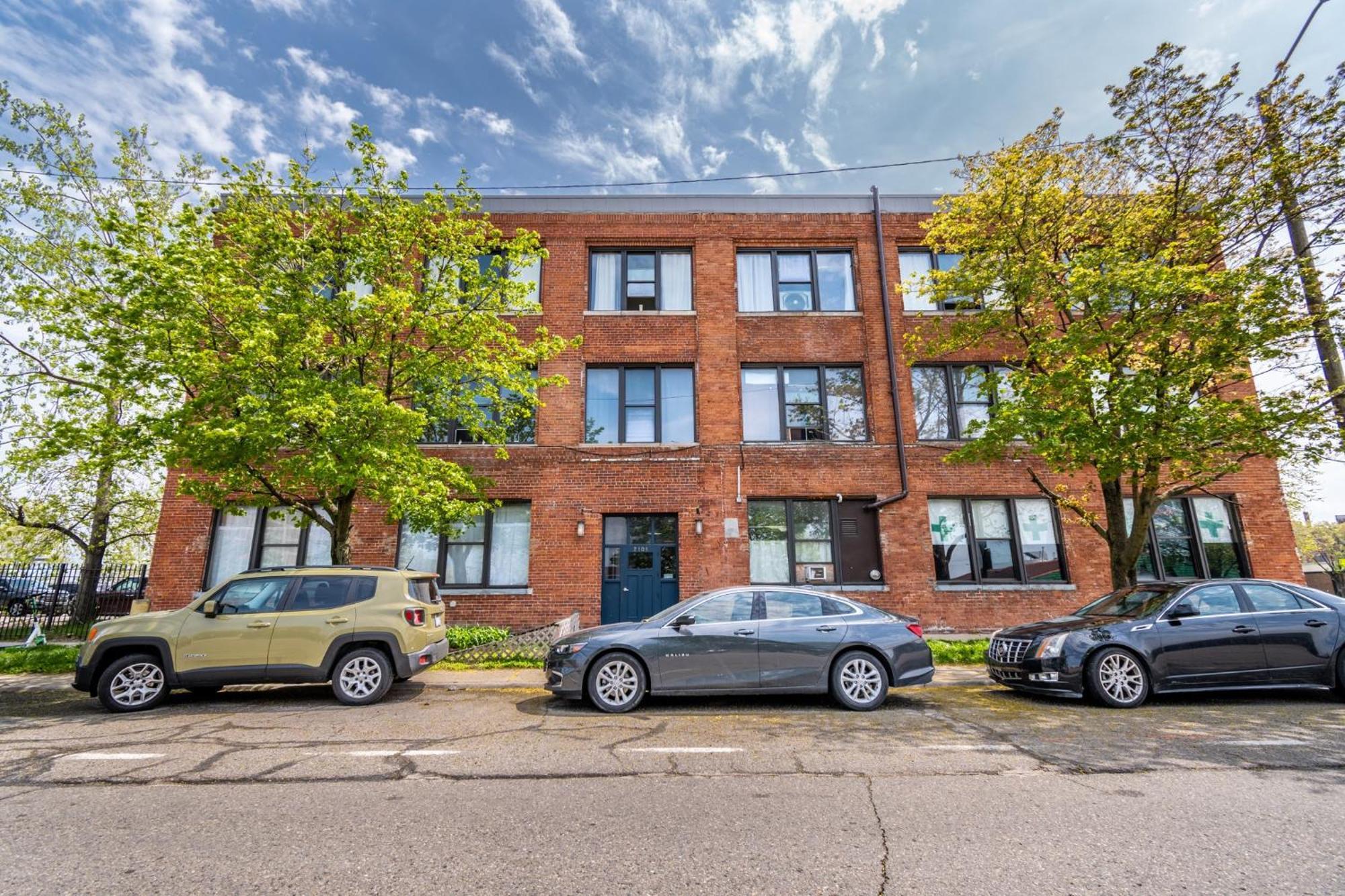 420 Friendly Canada Bridge View Loft Downtown Free Parking Detroit Exterior photo